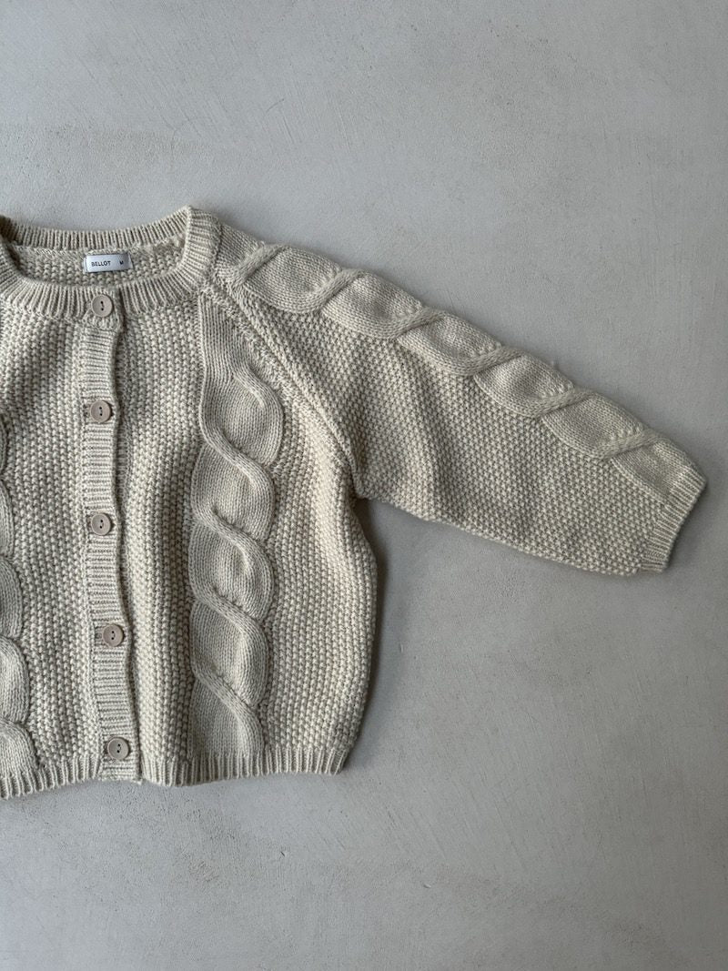Cable Knit Cardigan
