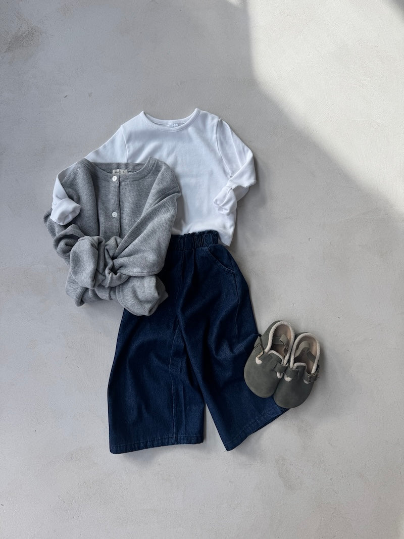 White Rib Tee