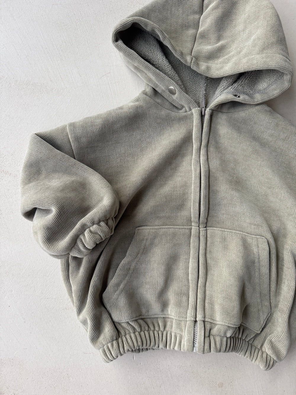 Soft Chunky Zip Hoodie