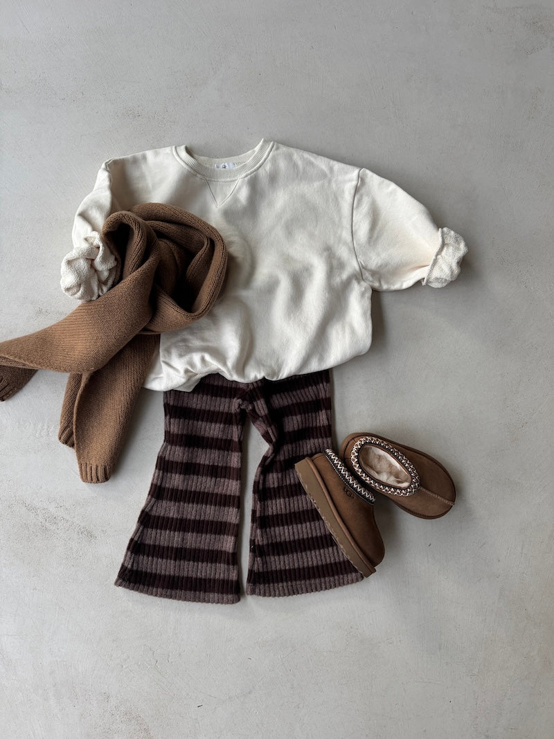 Brown Stripe Pants