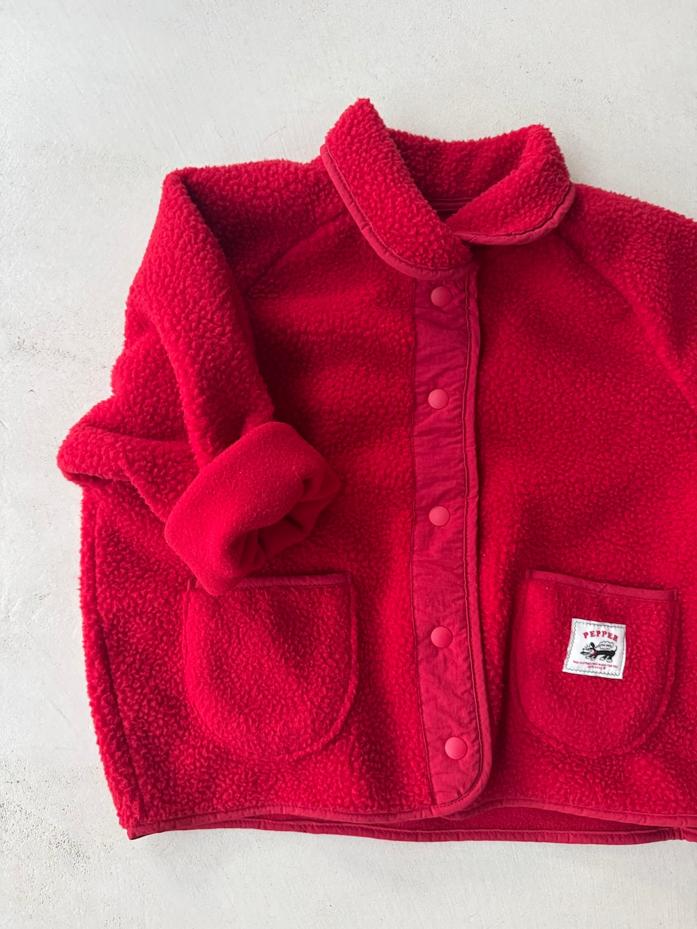 Red Fleece Jacket