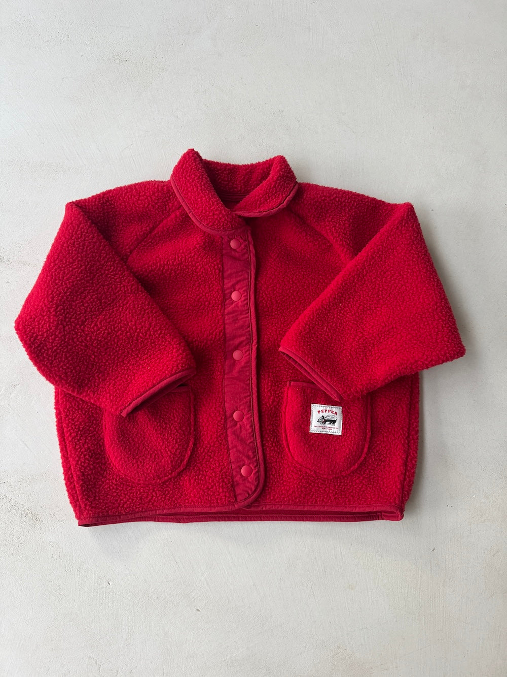 Red Fleece Jacket
