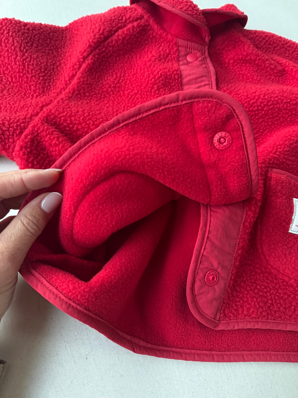Red Fleece Jacket