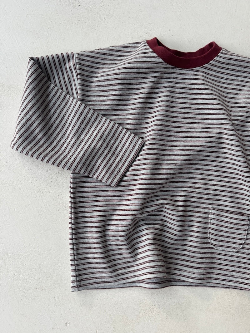 Striped Pocket Tee