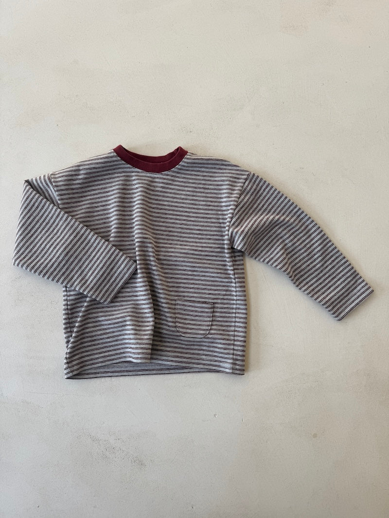 Striped Pocket Tee