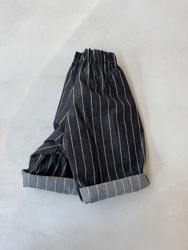 Bebe Black Stripes Jeans