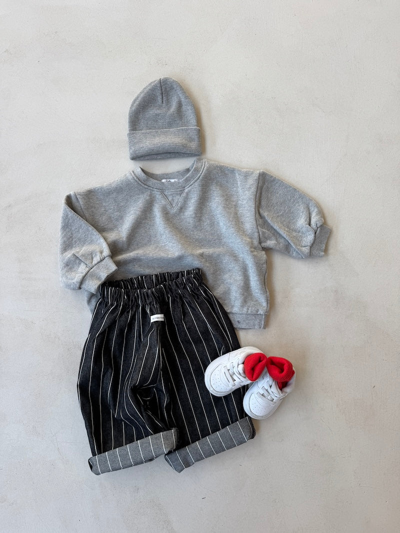 Bebe Black Stripes Jeans