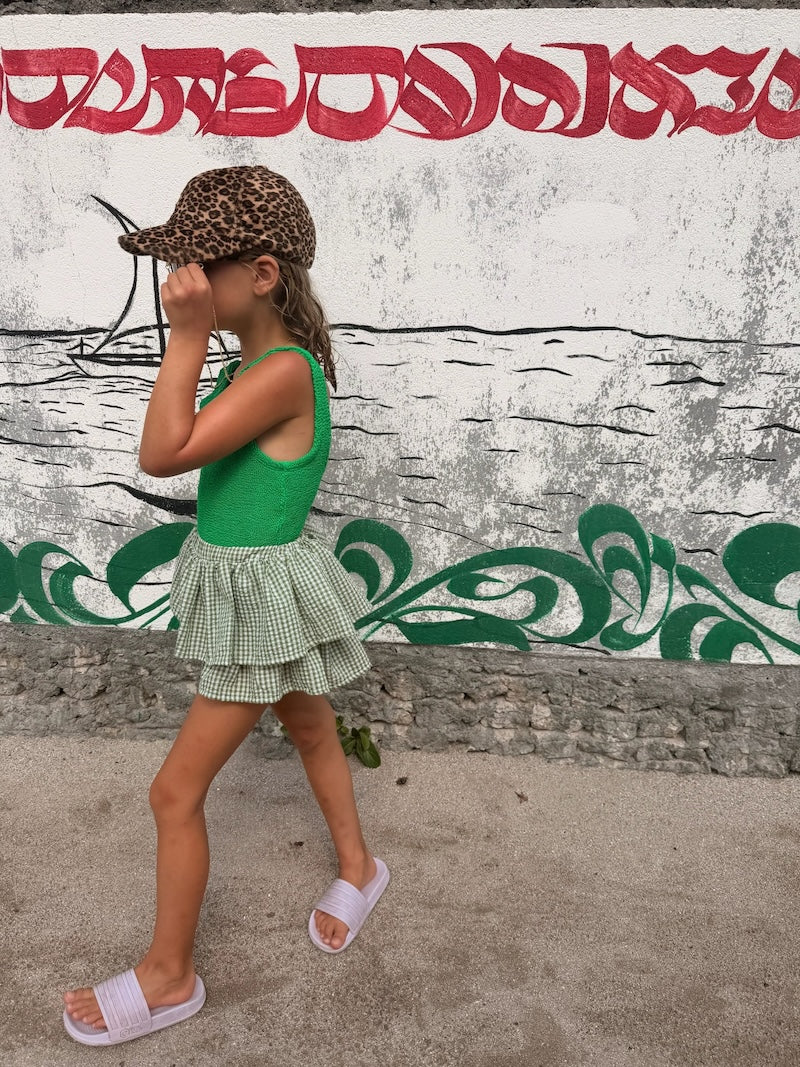 Joanne Vichy Skirt Green