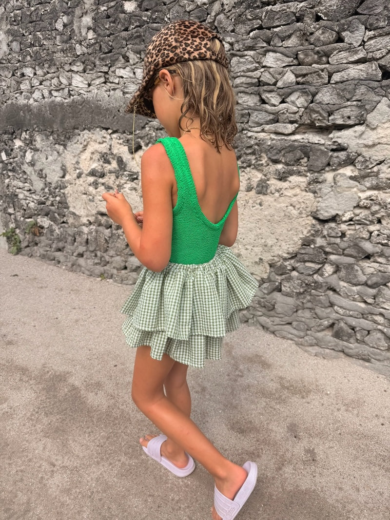 Joanne Vichy Skirt Green