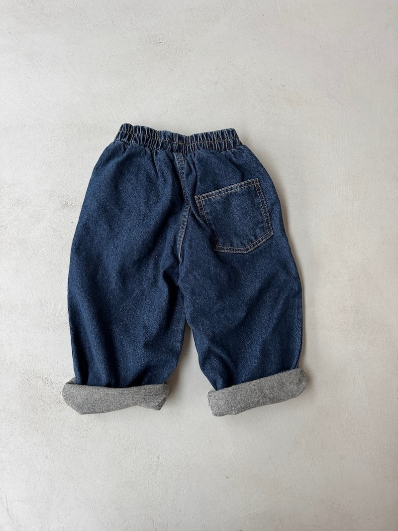 Blue Pocket Jeans
