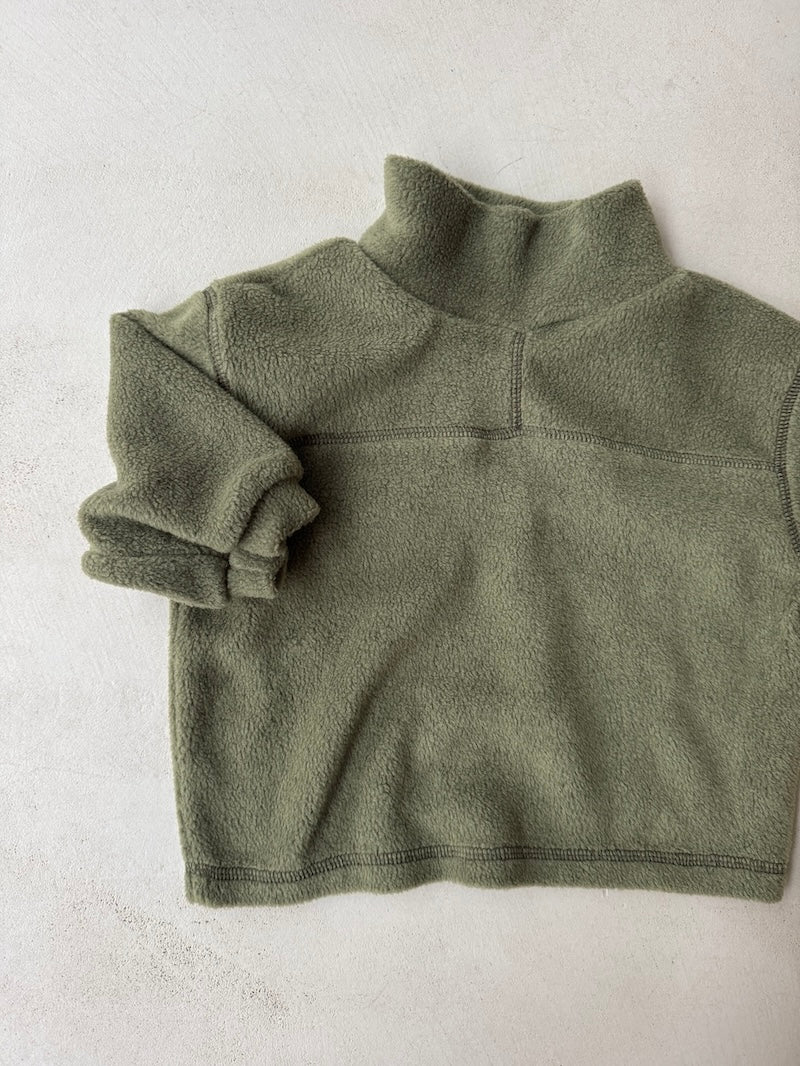 Fleece High Neck Jumper