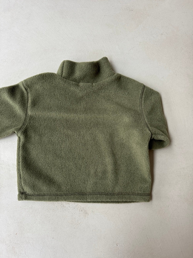 Fleece High Neck Jumper