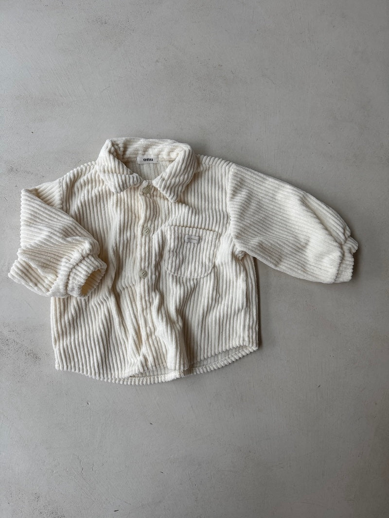 Cream Cord Shirt