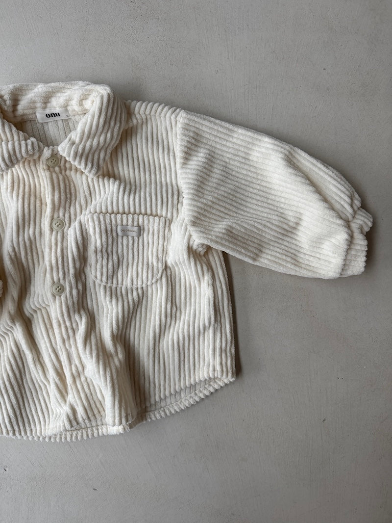 Cream Cord Shirt