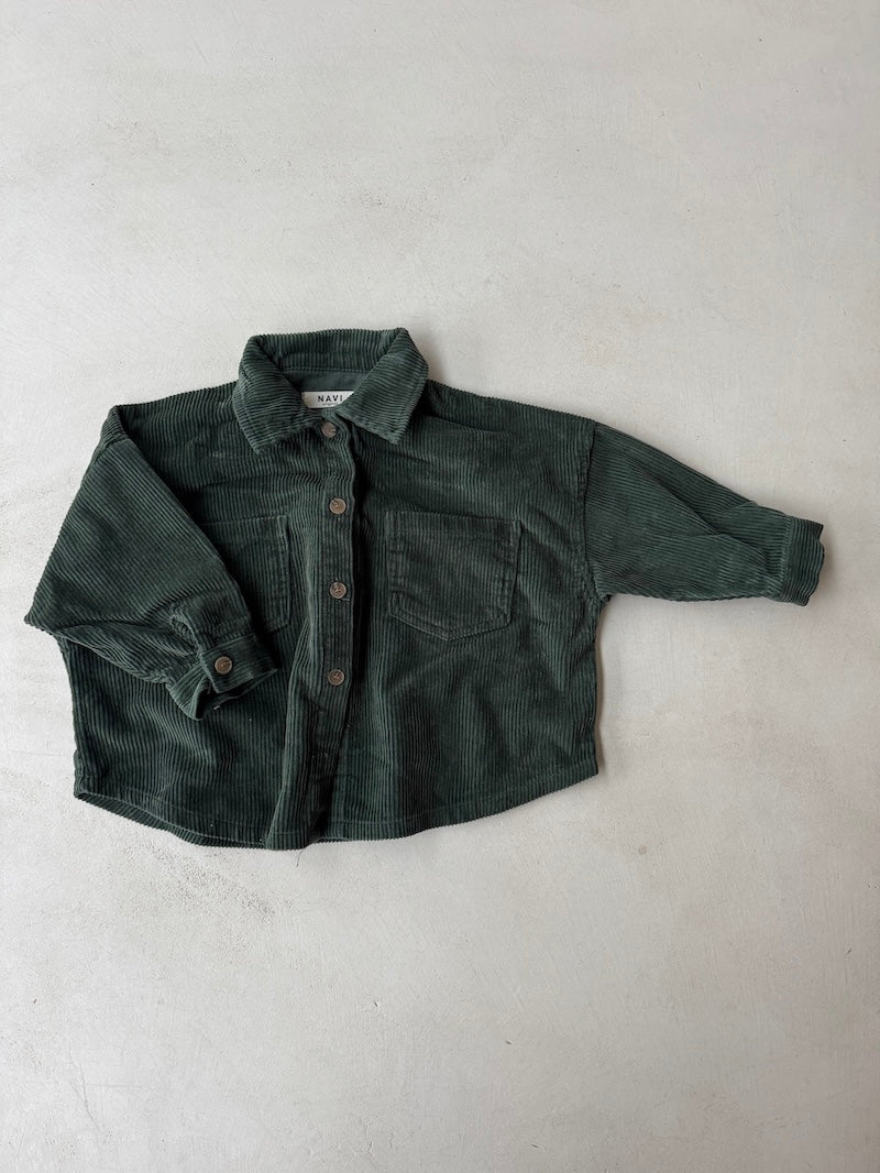 Green Cord Shirt