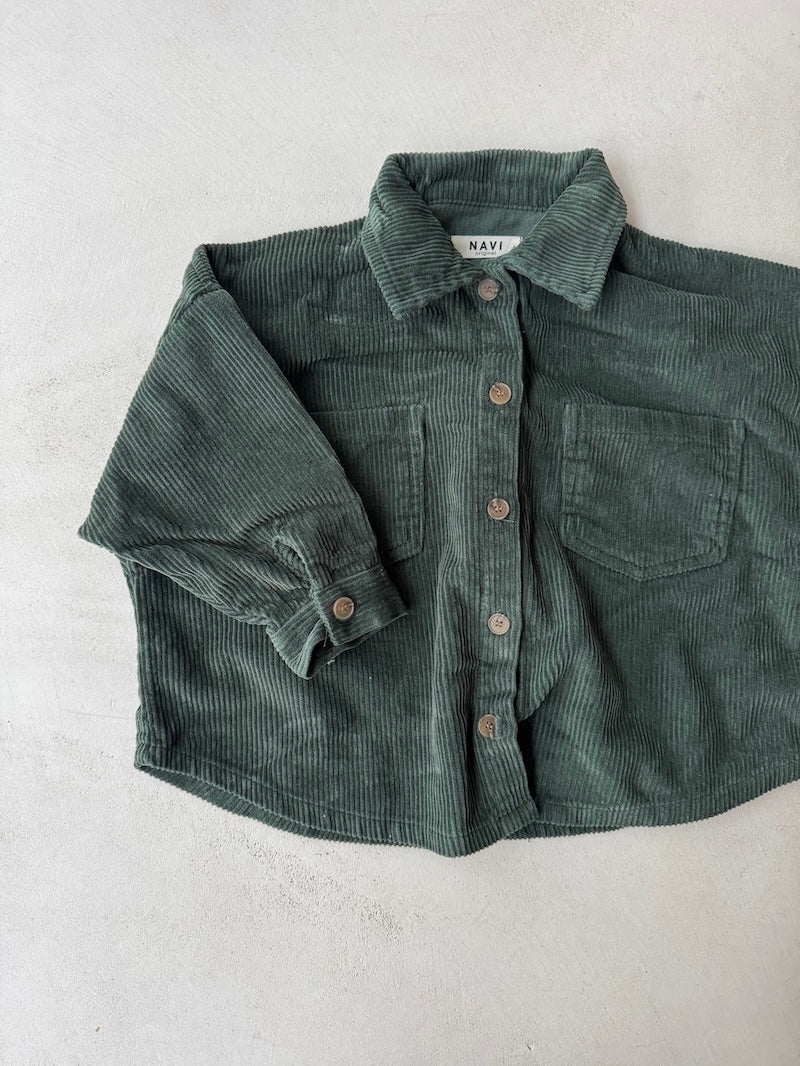 Green Cord Shirt