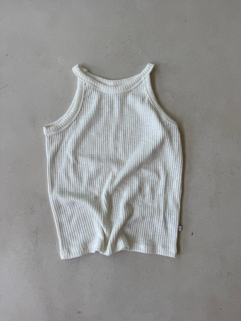 Ribbed Halter Neck Top