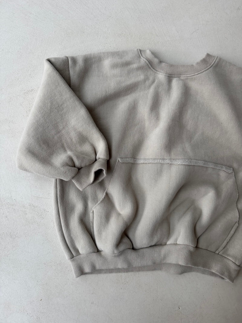 Kangaroo Sweat Beige