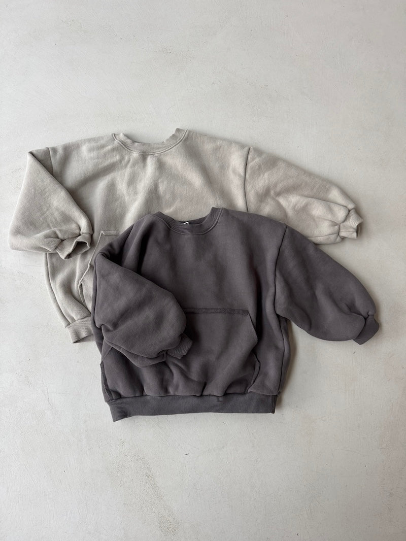 Kangaroo Sweat Beige