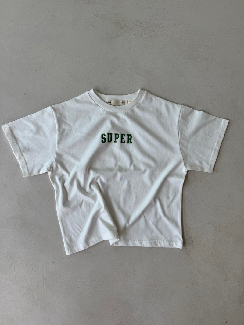 White Super Tee