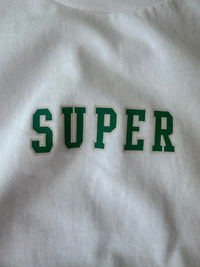 White Super Tee