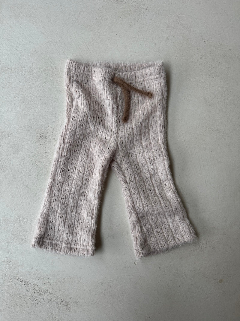 Mini Plush Bootcut Pants