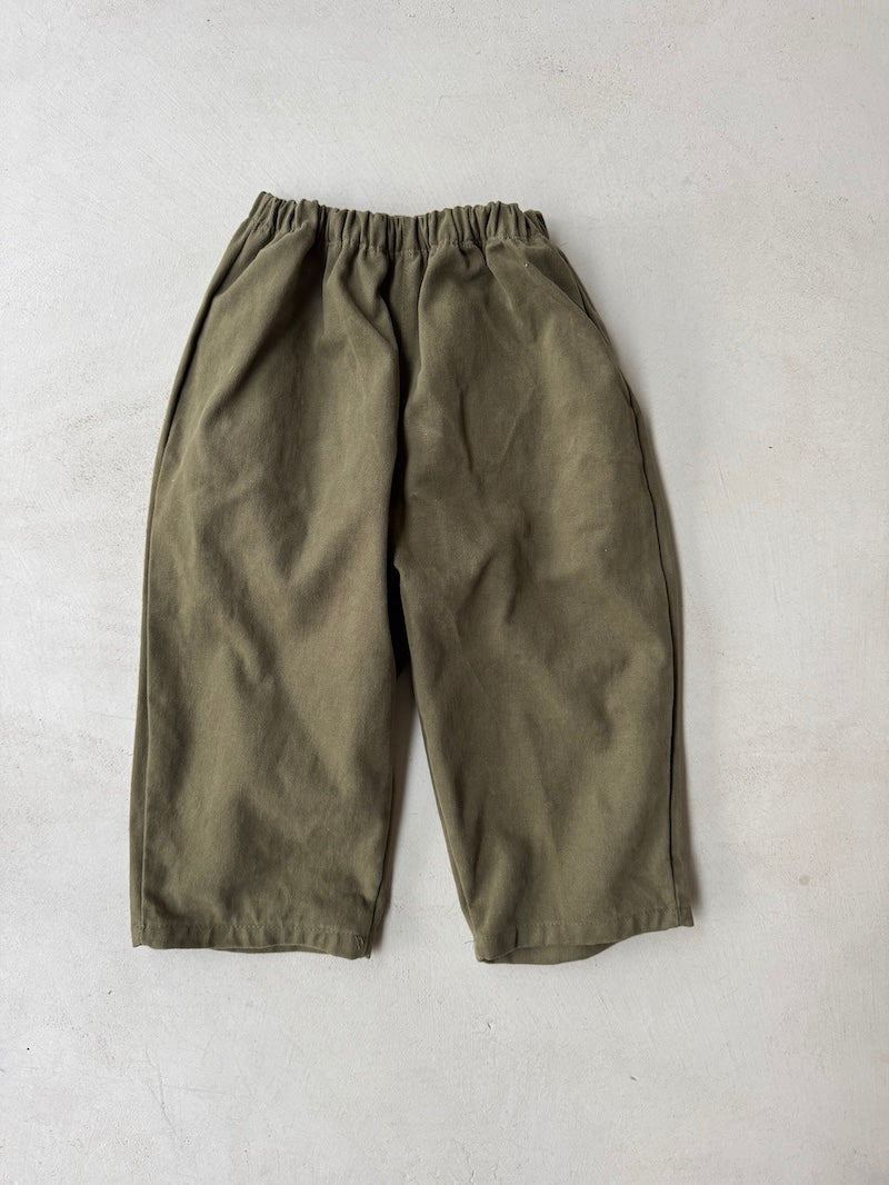 Khaki Baggy Chino