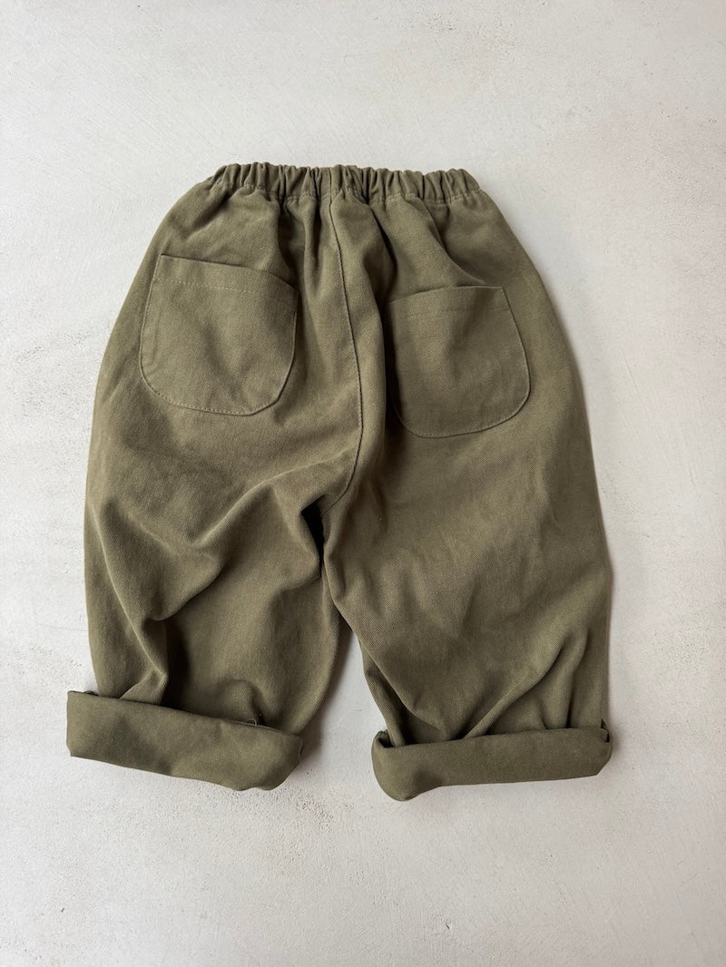 Khaki Baggy Chino