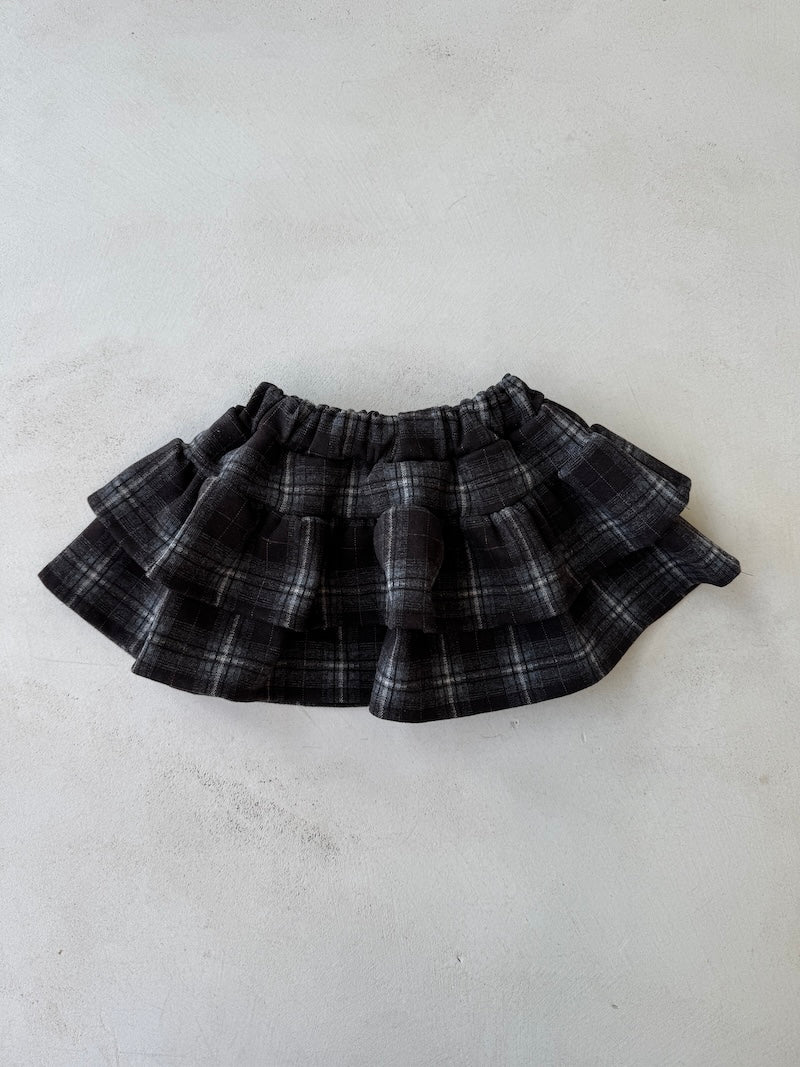 Check Cancan Skirt