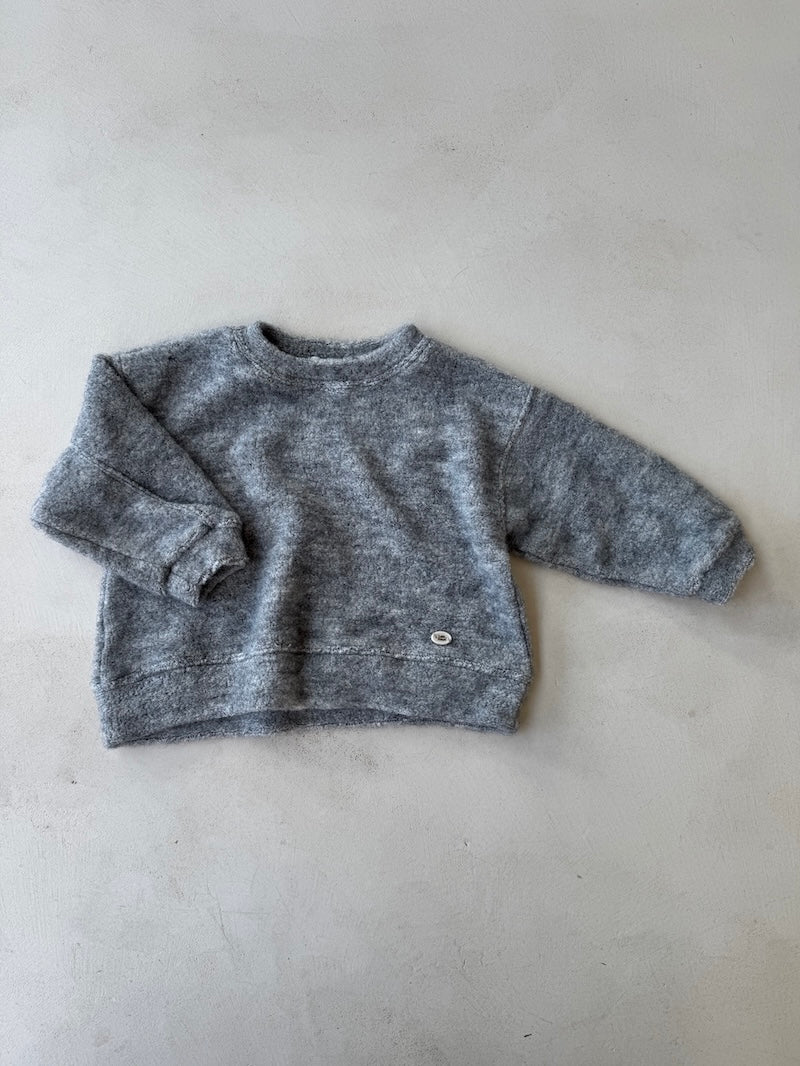 Boxy Plush Sweatshirt