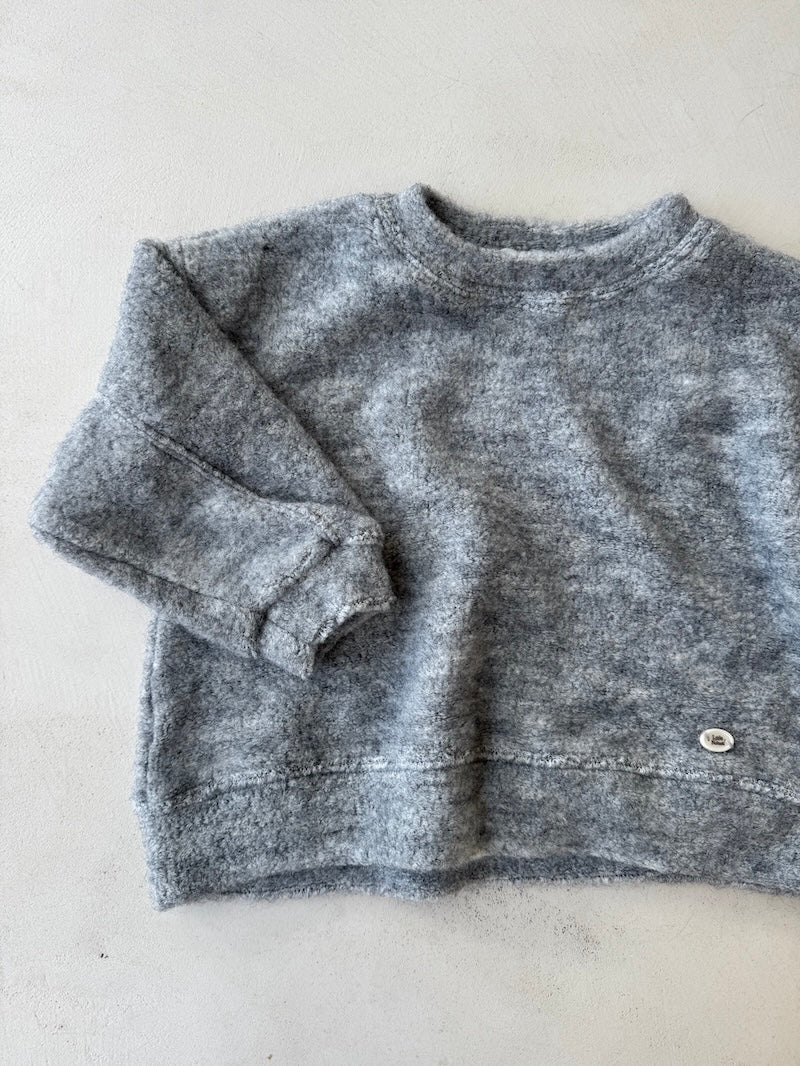 Boxy Plush Sweatshirt