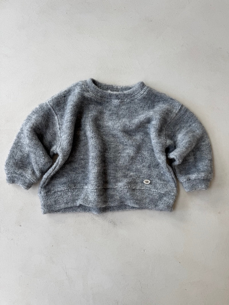 Boxy Plush Sweatshirt