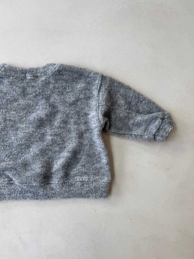 Boxy Plush Sweatshirt