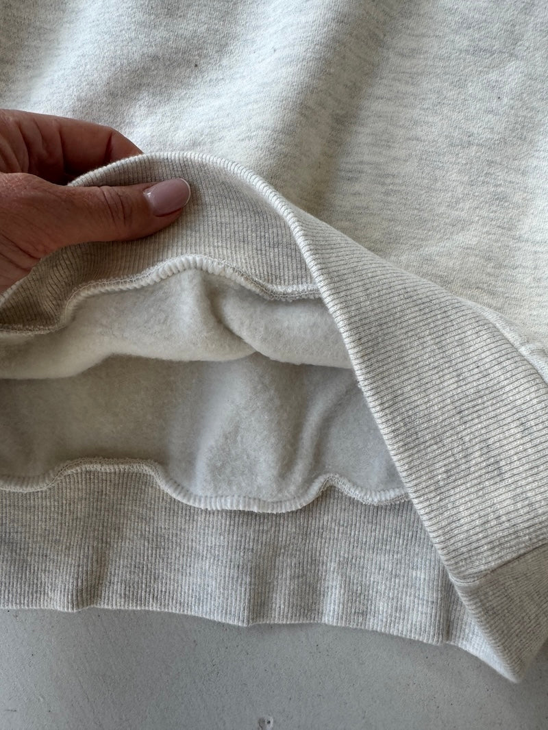 Cropped Fleece Sweat