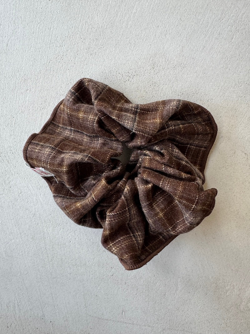 Check Scrunchie