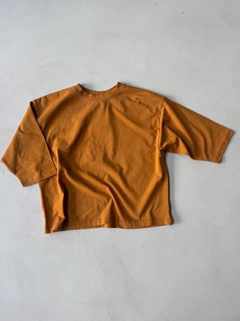 Pumpkin Oversized Tee