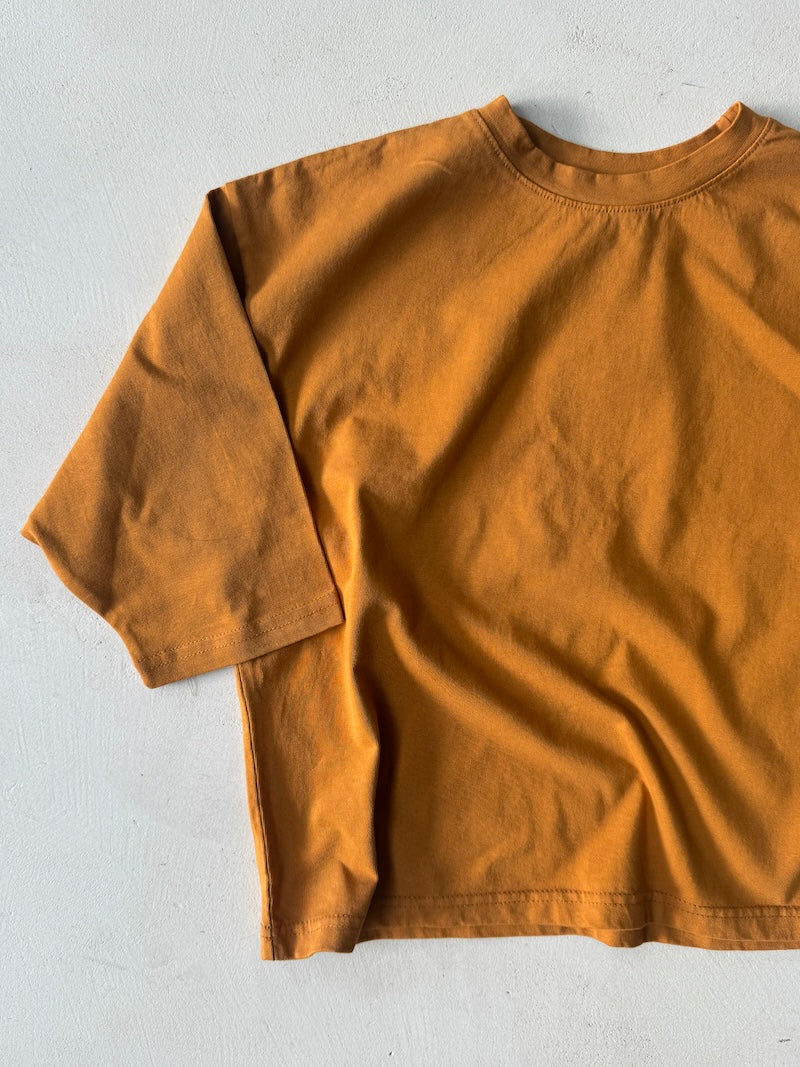 Pumpkin Oversized Tee