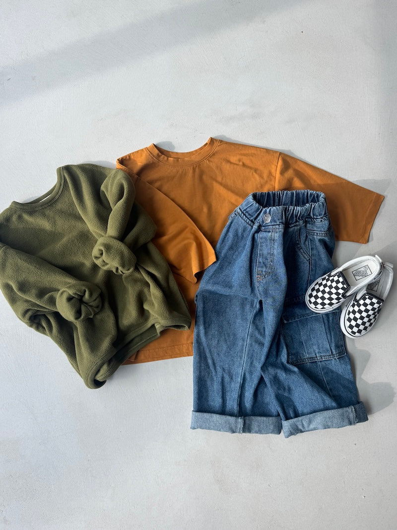 Pumpkin Oversized Tee