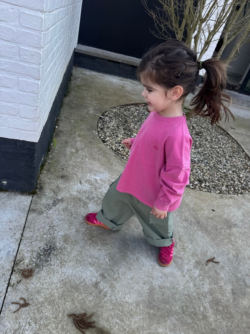 Washed Pink Jumper