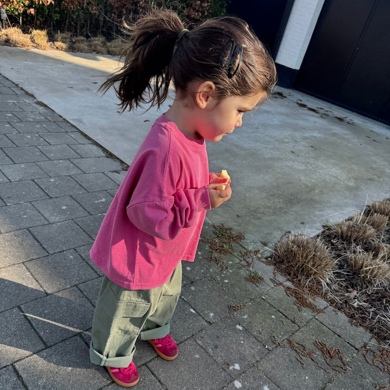 Washed Pink Jumper