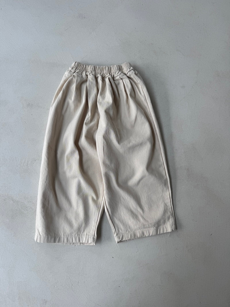 Pintuck Baggy Pants