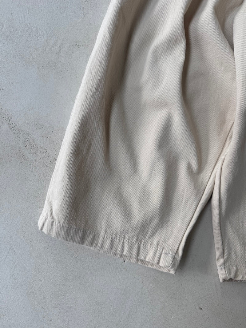 Pintuck Baggy Pants