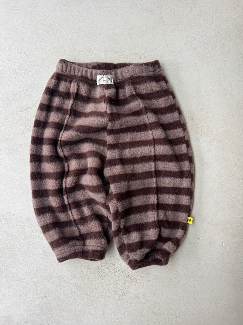 Mini Fleece Stripe Pants