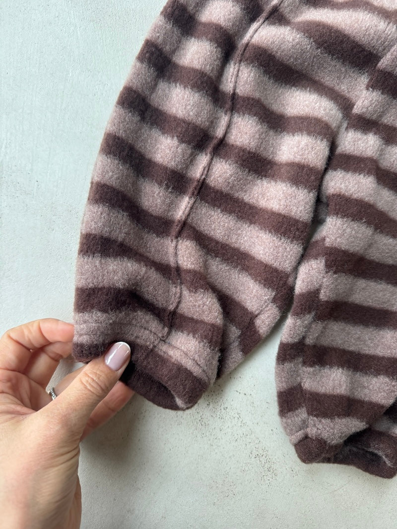 Mini Fleece Stripe Pants