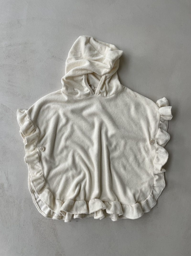 Ruffle Towel Poncho