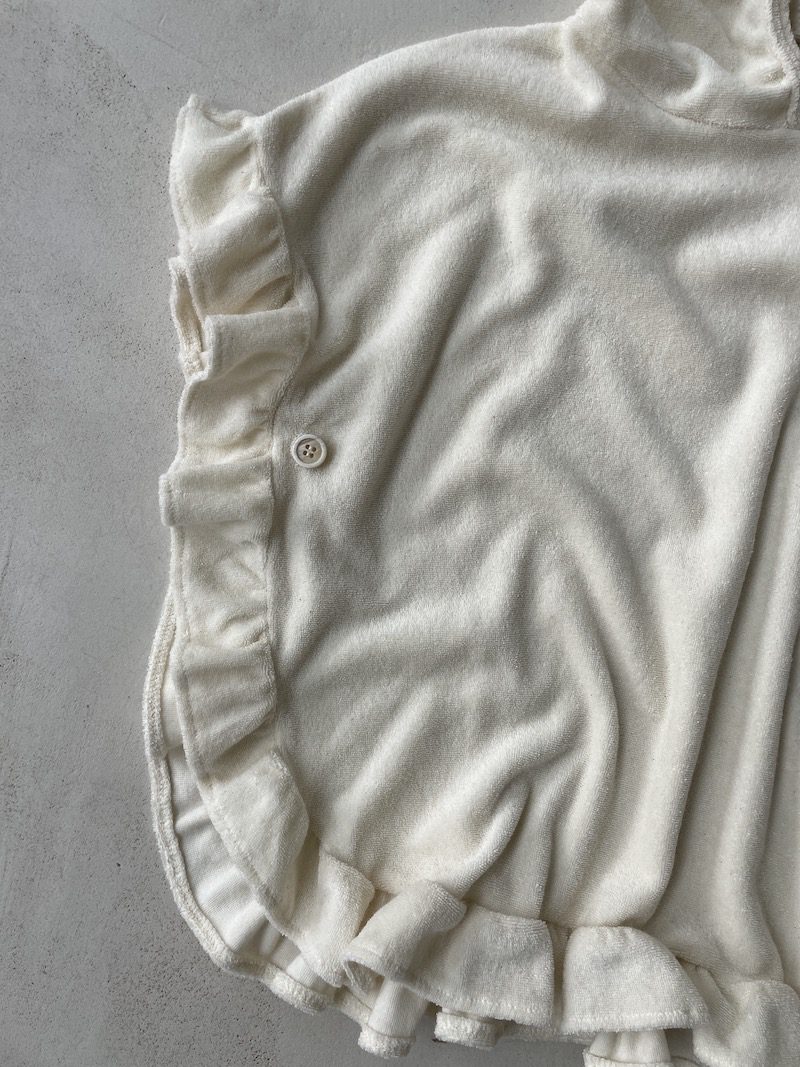 Ruffle Towel Poncho