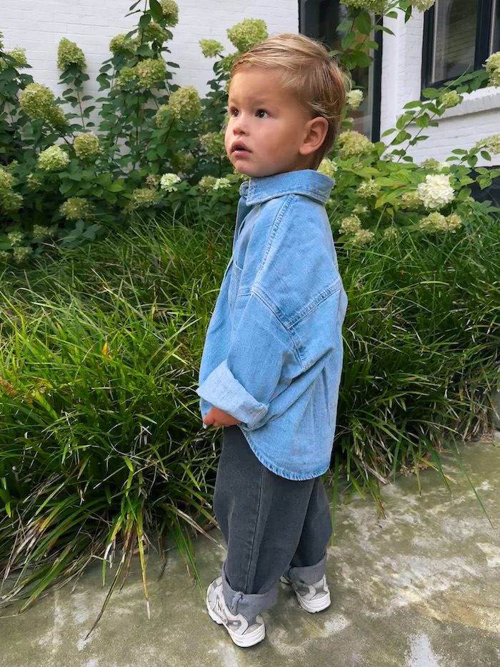 Oversized Denim Shirt