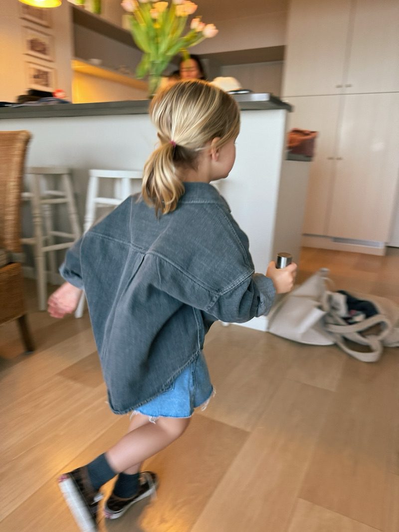 Oversized Denim Shirt