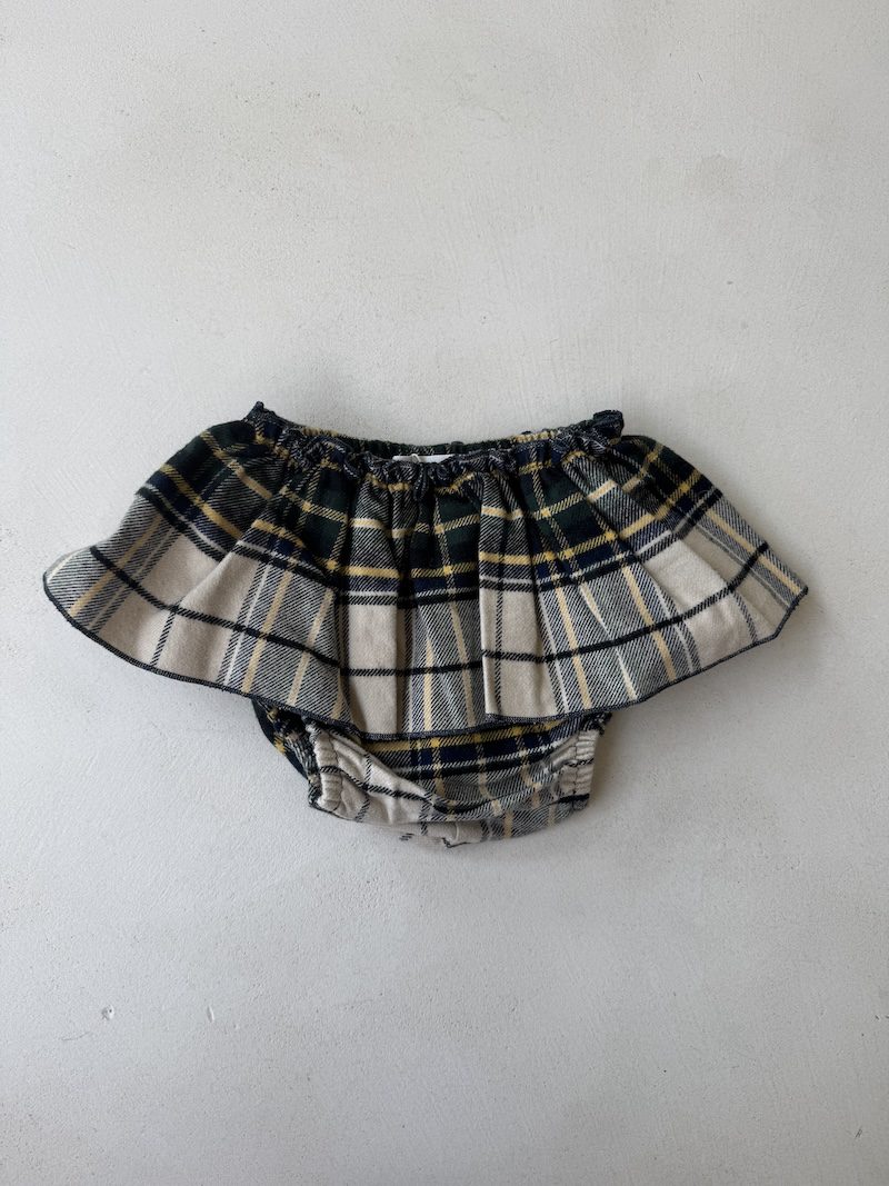 Tartan Ruffle Bloomer