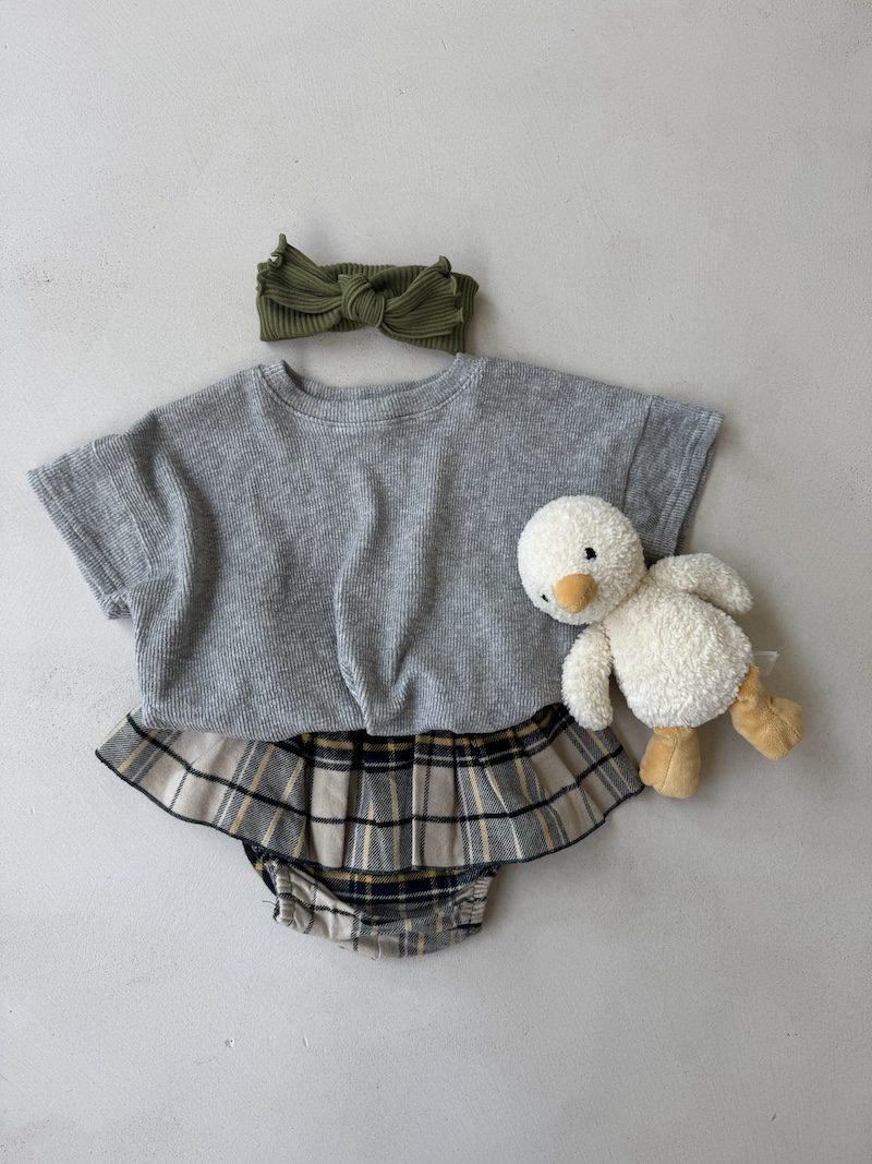 Tartan Ruffle Bloomer